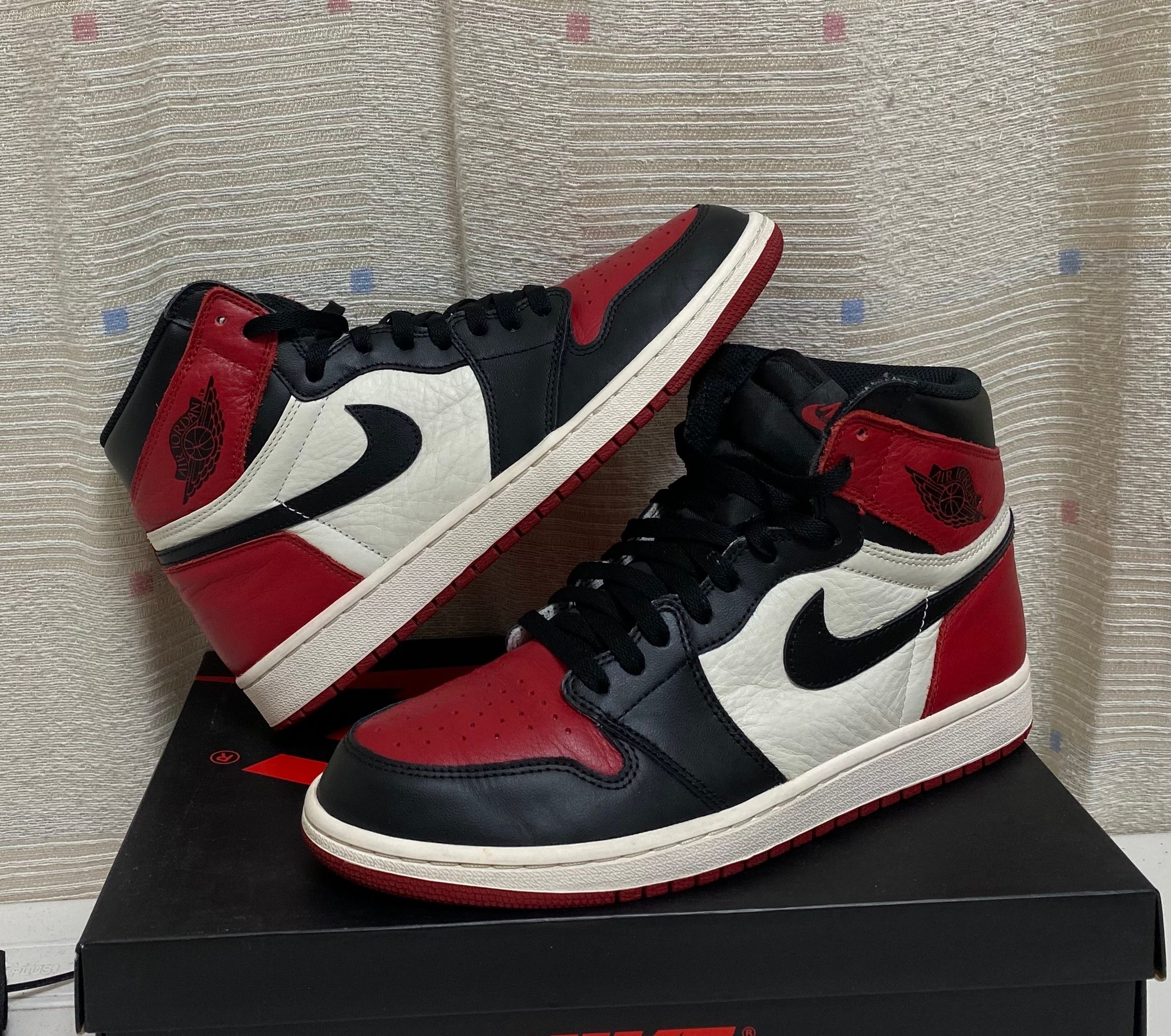 Nike Air Jordan 1 Retro High OG "Bred Toe"