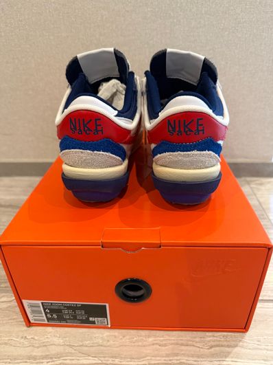 sacai × Nike Zoom Cortez "White and University Red"