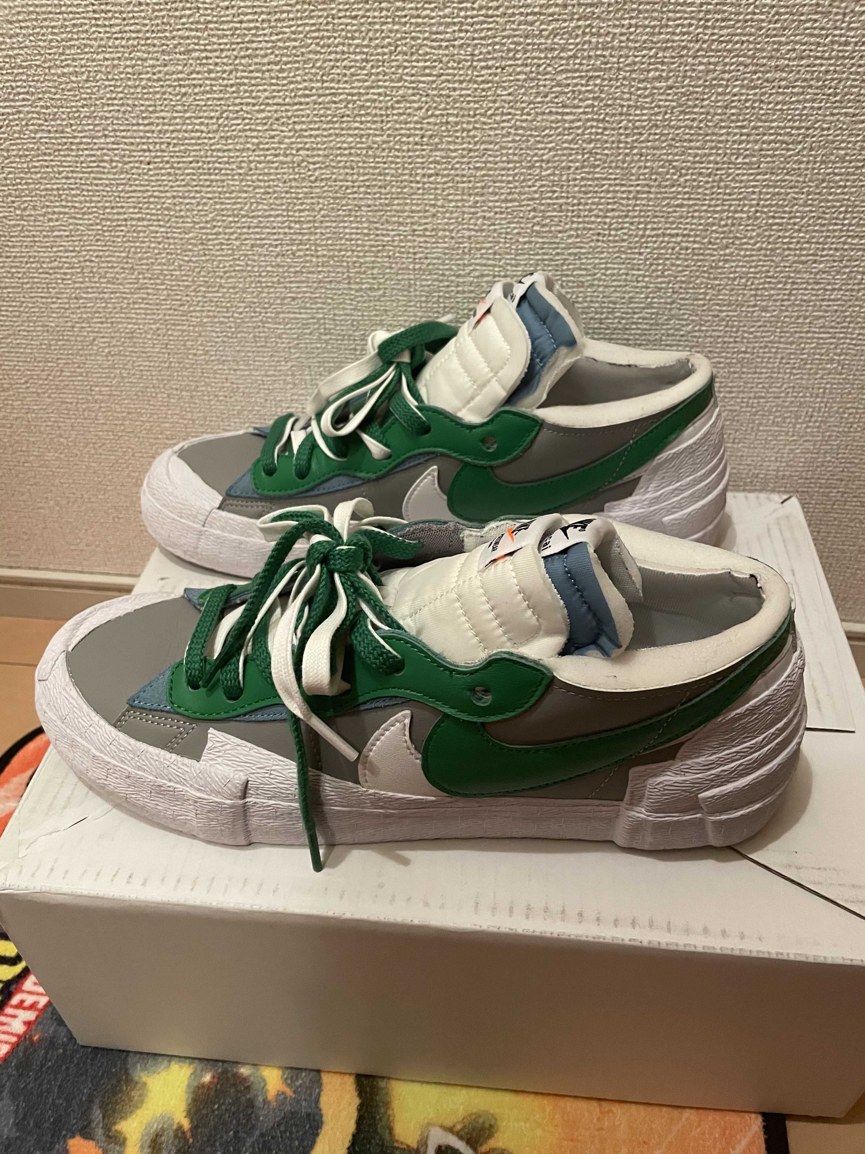 sacai × Nike Blazer Low "Classic Green"
