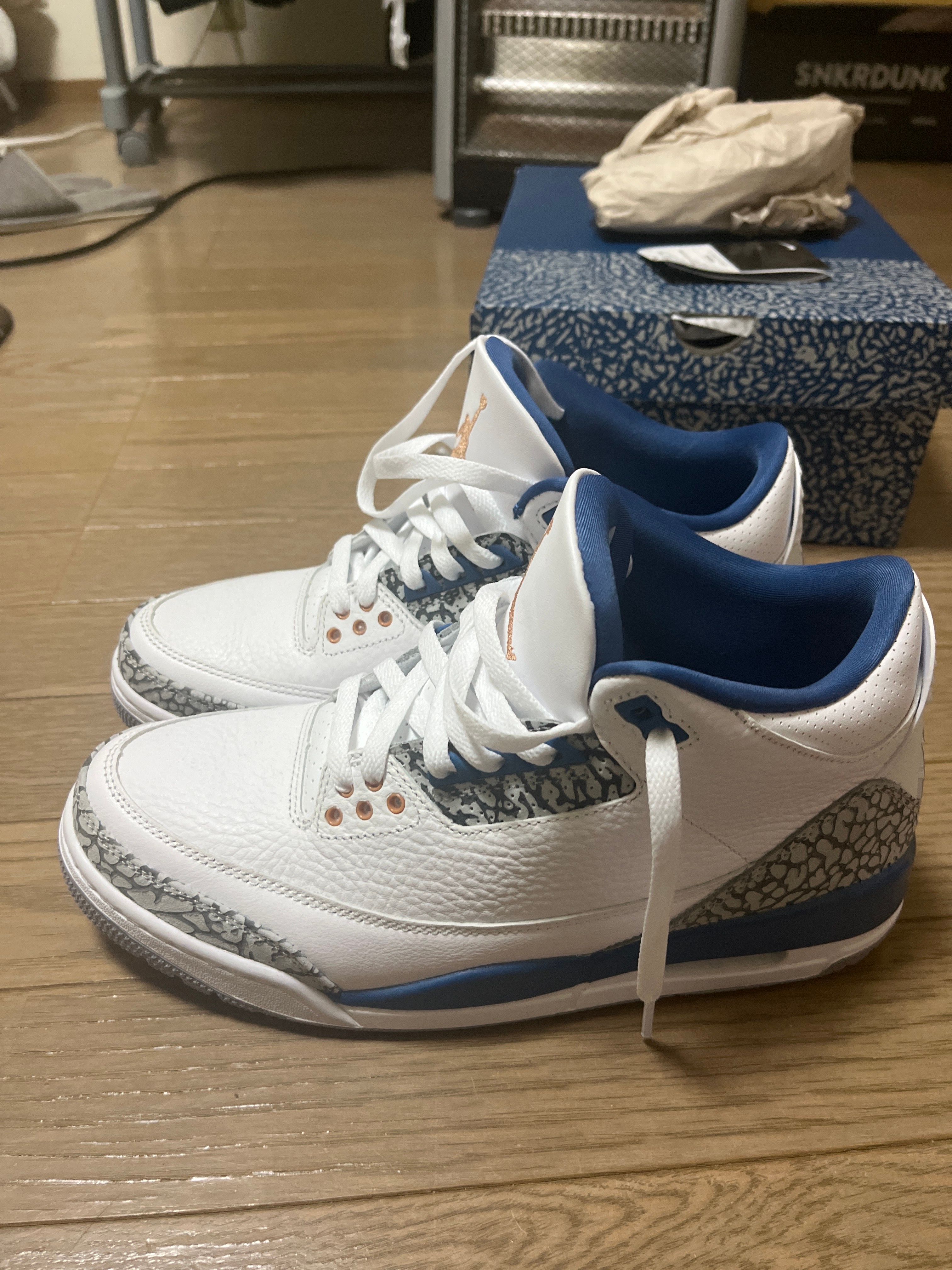 Nike Air Jordan 3 Retro "True Blue and Copper"