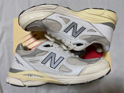 New Balance 990V3 "Sea Salt/Rain Cloud"
