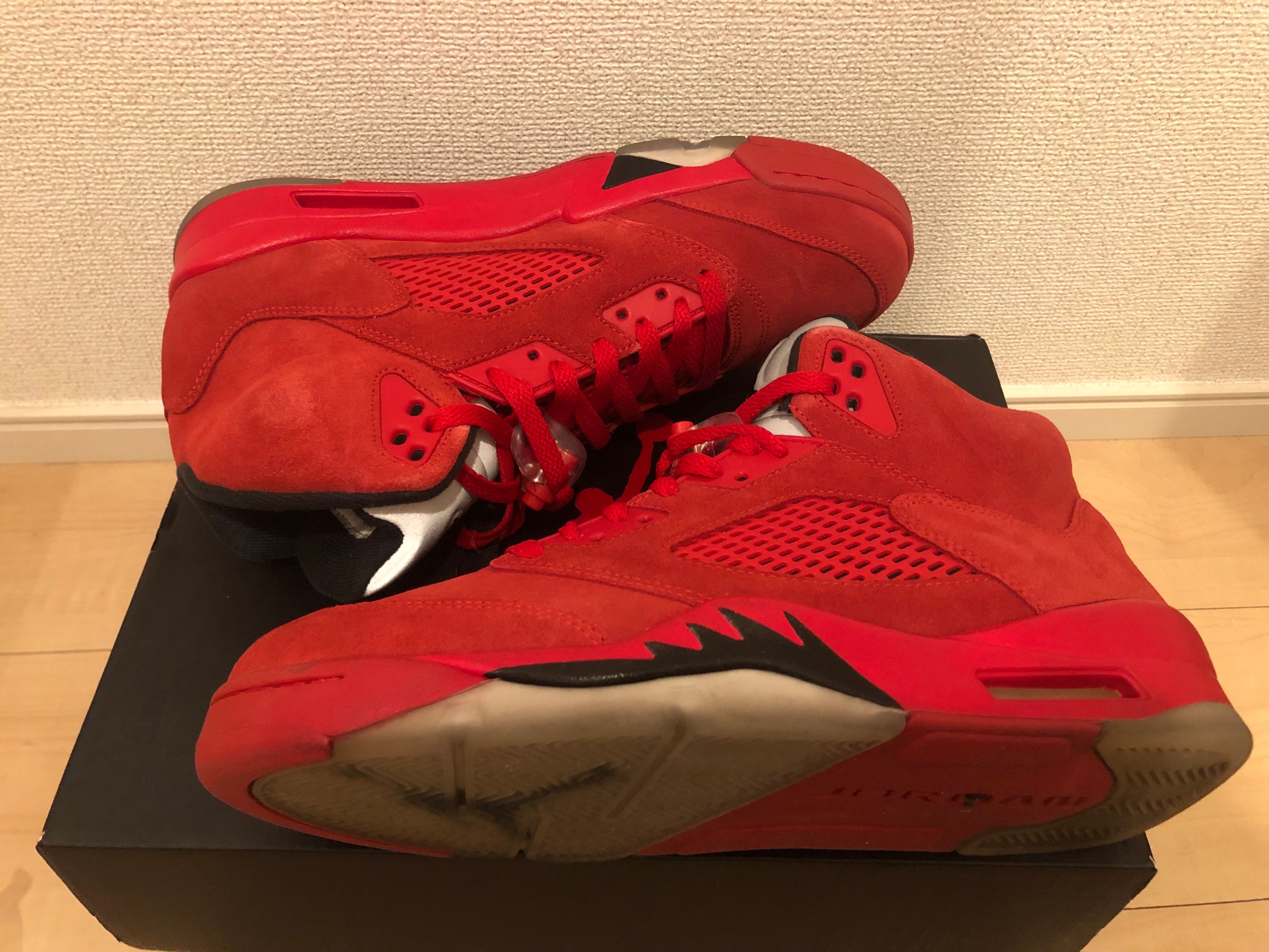 Nike Air Jordan 5 Ratro "Red Suede"