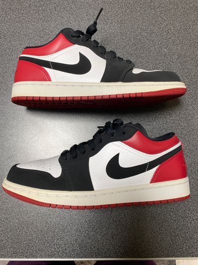 Nike Air Jordan 1 Low "Black Toe"