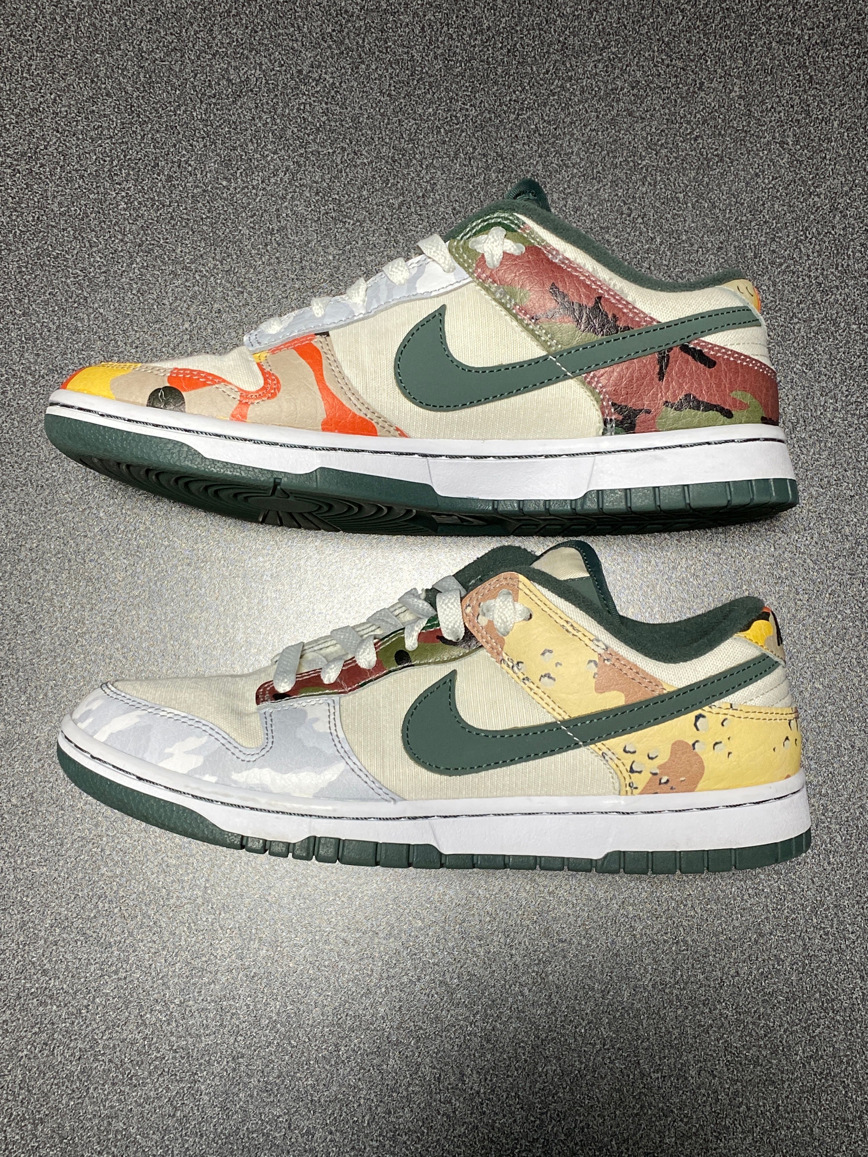 Nike Dunk Low "Sail Multi Camo"