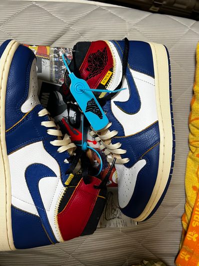 Union × Nike Air Jordan 1 Retro High OG NRG "Storm Blue/Varsity Red"