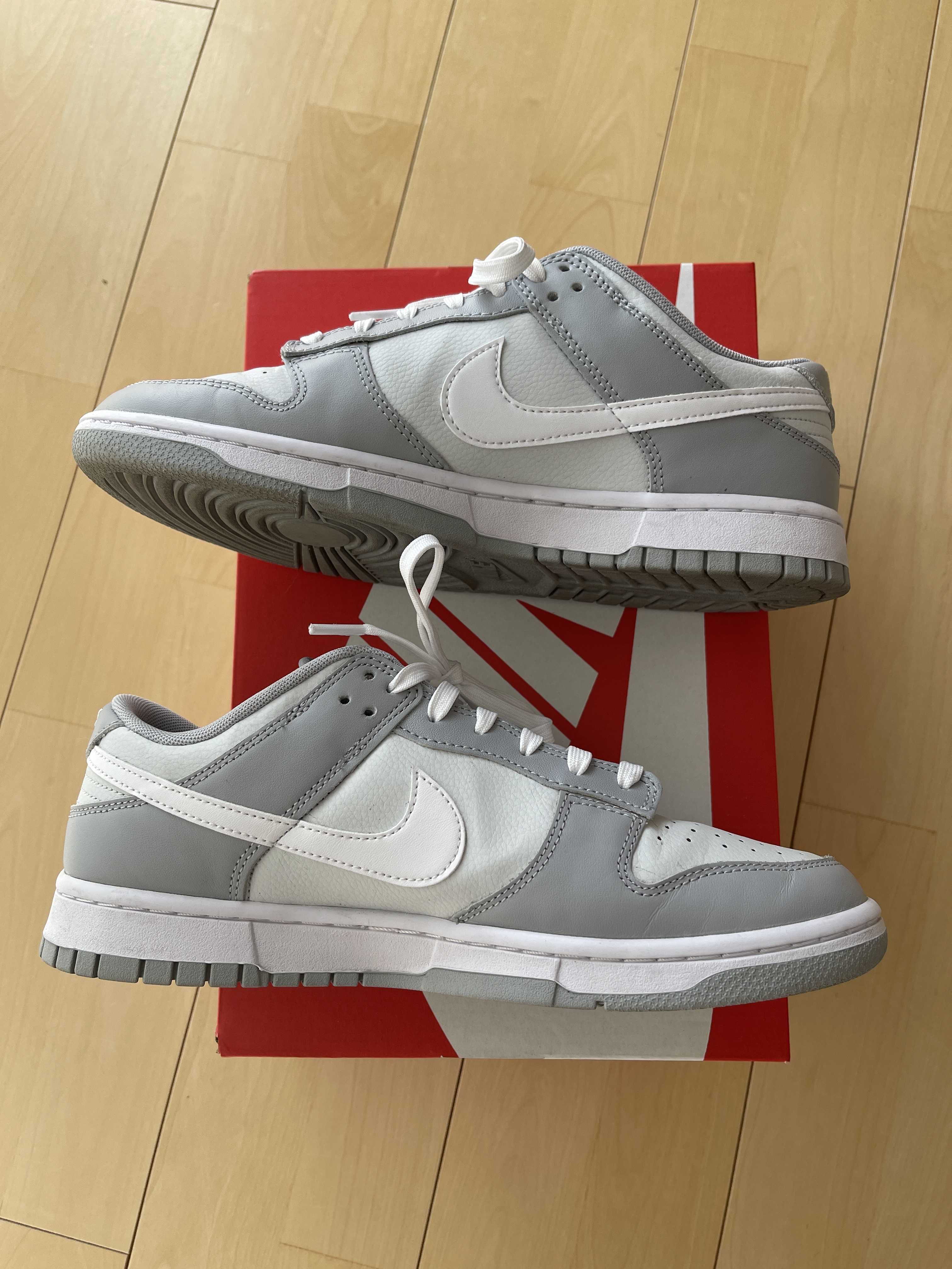 Nike Dunk Low "Pure Platinum/White/Wolf Gray"