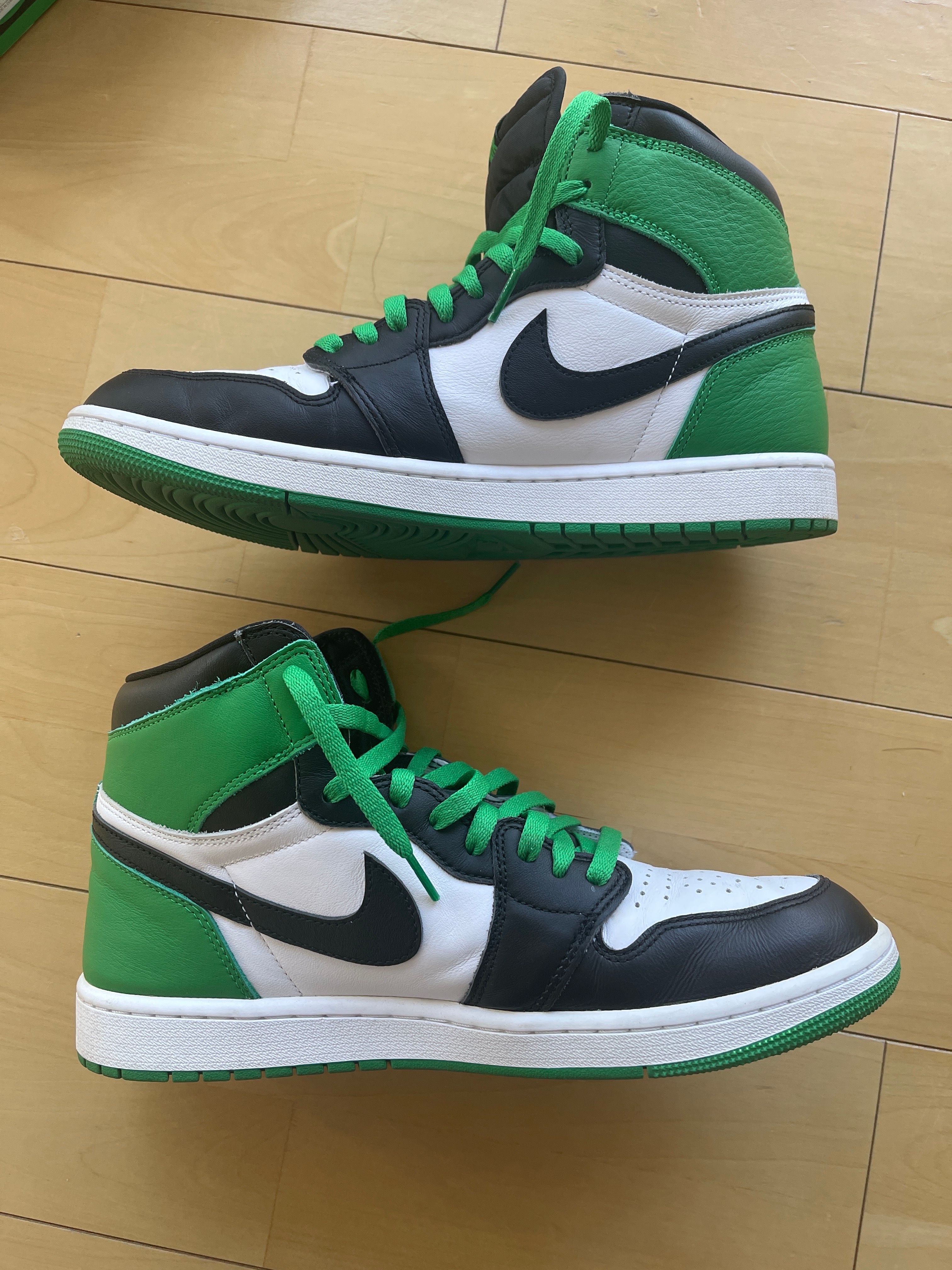 Nike Air Jordan 1 Retro High OG "Celtics/Black and Lucky Green" (2023)