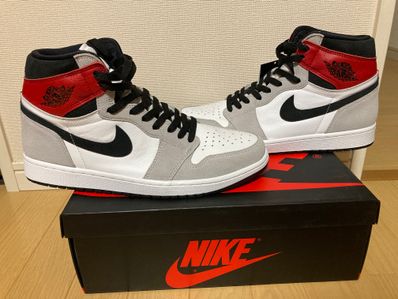 Nike Air Jordan 1 High OG "White/Black/Light Smoke Grey"