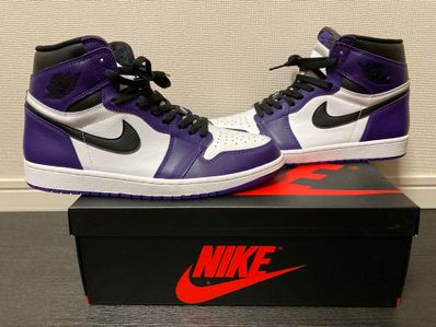 Nike Air Jordan 1 Retro High OG "Court Purple White/Black" (2020)