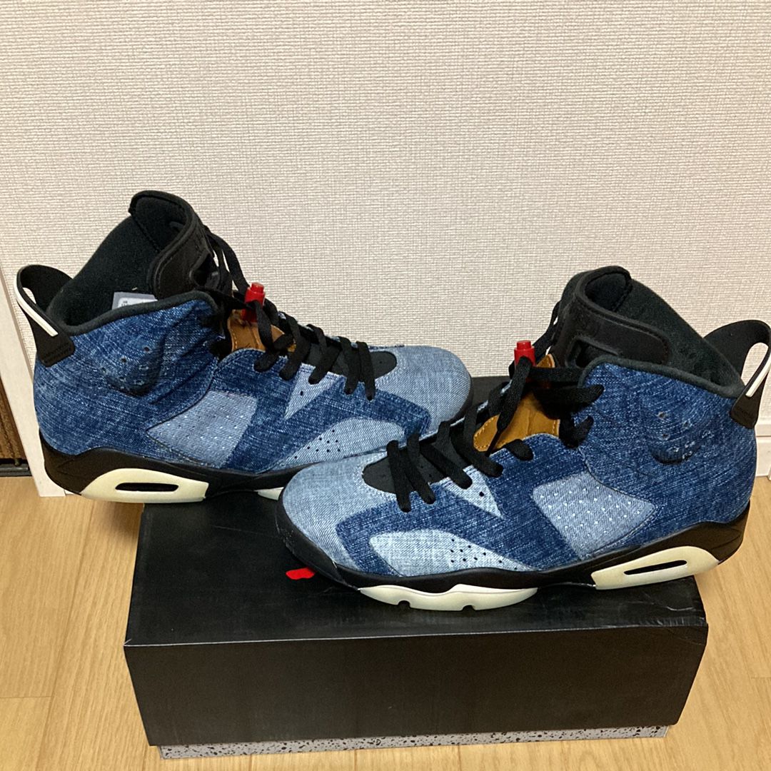 NIKE AIR JORDAN 6 "WASHED DENIM"