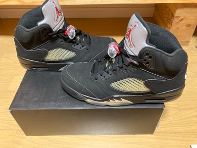 Nike Air Jordan 5 Retro OG "Black/Fire Red/Metallic Silver/White" (2016)