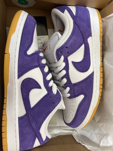 Nike SB Dunk Low Pro ISO Orange Label "Court Purple Gum"