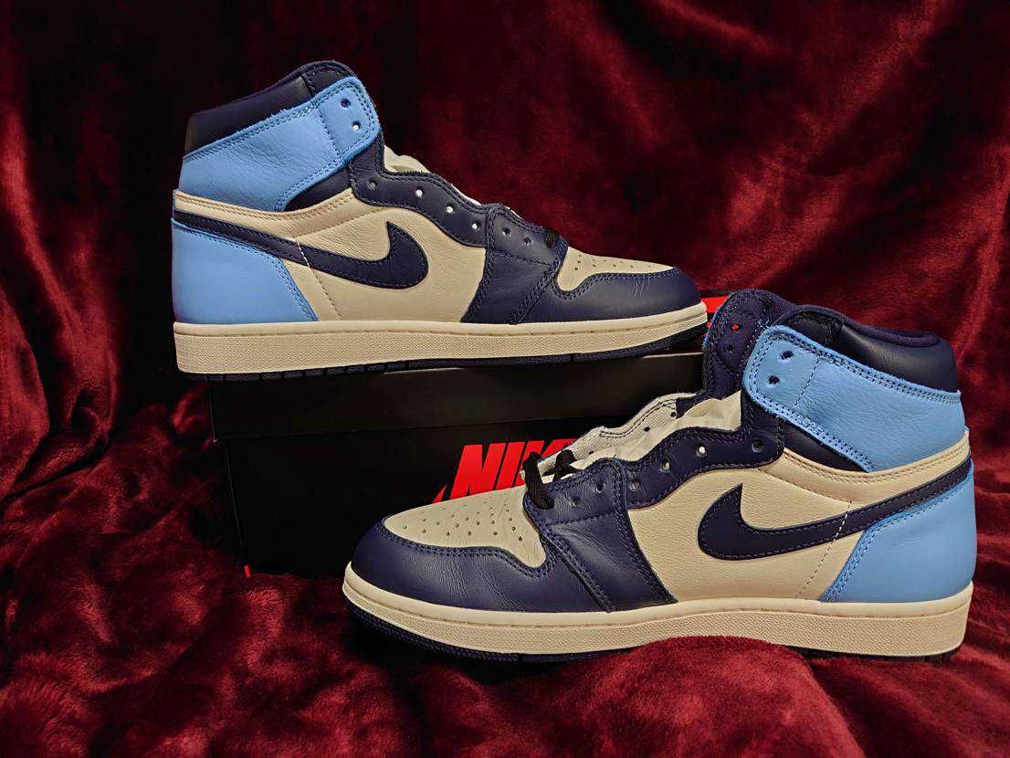 Nike Air Jordan 1 Retro High OG "Obsidian/University Blue"