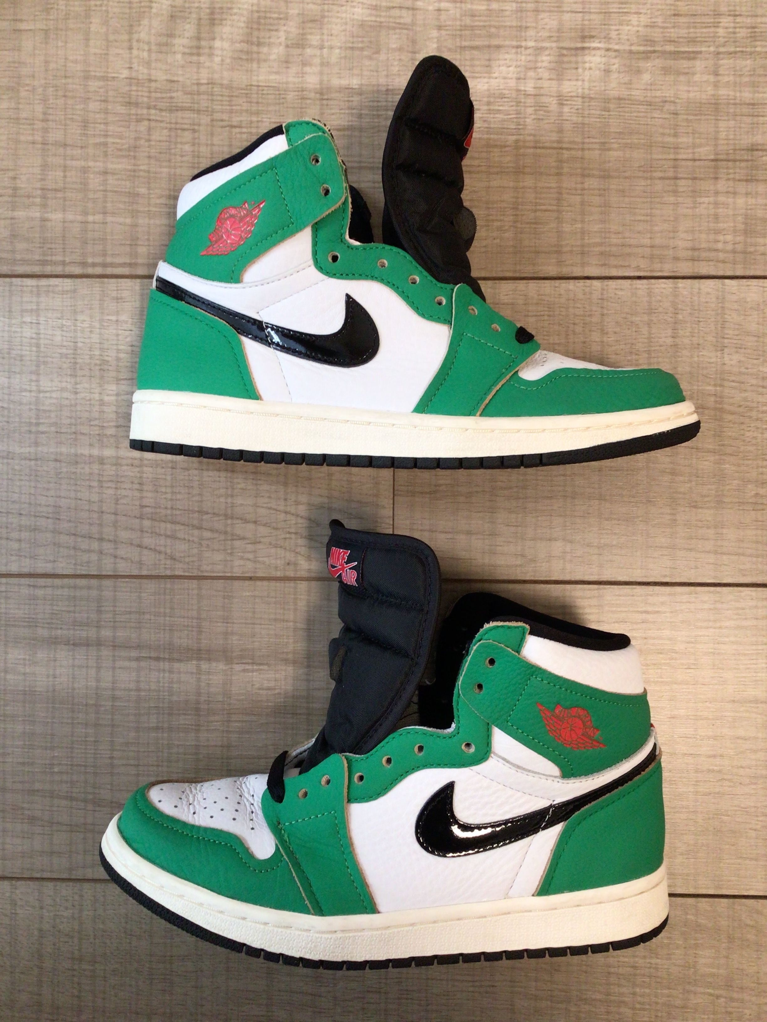 Nike Women's Air Jordan 1 High OG "Lucky Green/White-Sail-Black"