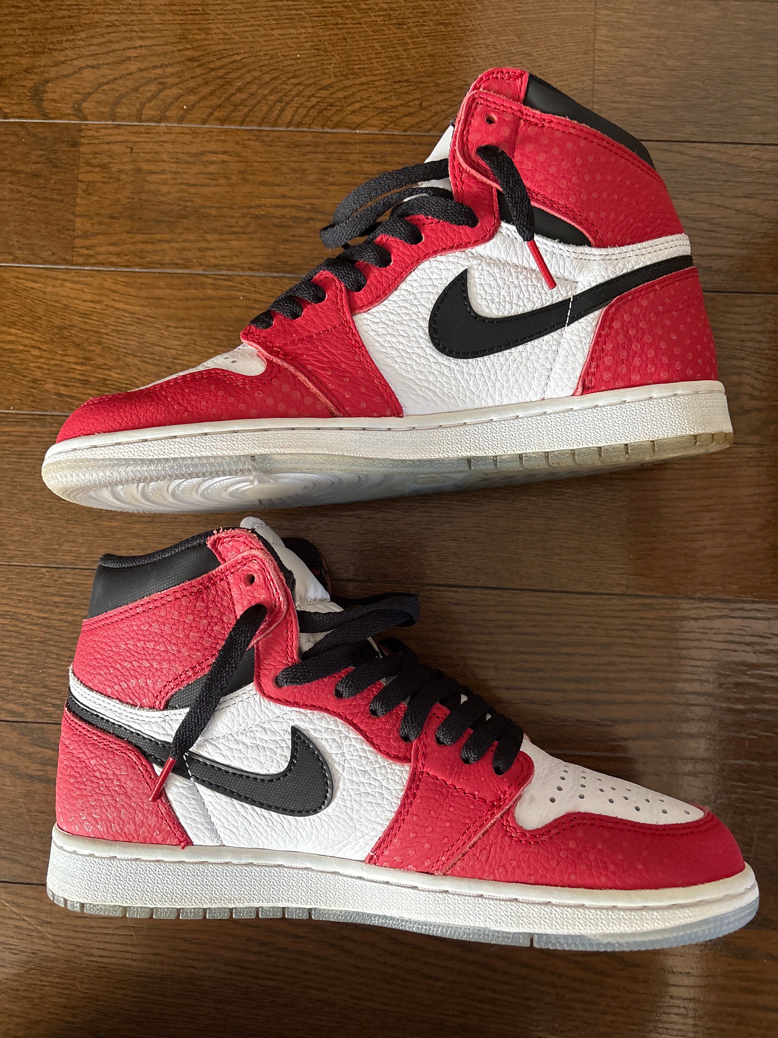 Spiderman × Nike Air Jordan 1 Origin Story "Gym Red/White/Photo Blue/Black"