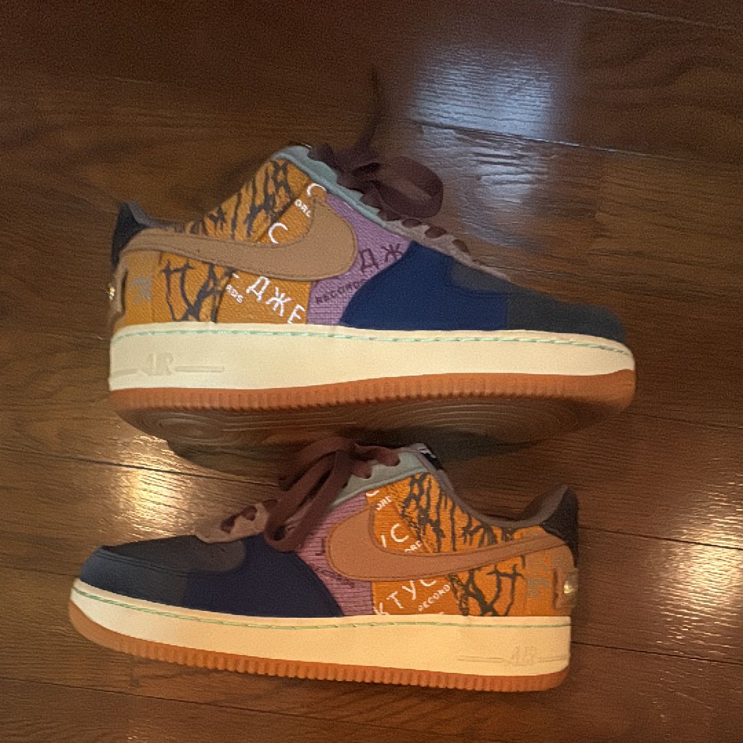 Travis Scott × Nike Air Force 1 Low Cactus Jack "Multi Color"