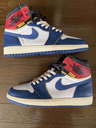 Union × Nike Air Jordan 1 Retro High OG NRG "Storm Blue/Varsity Red"