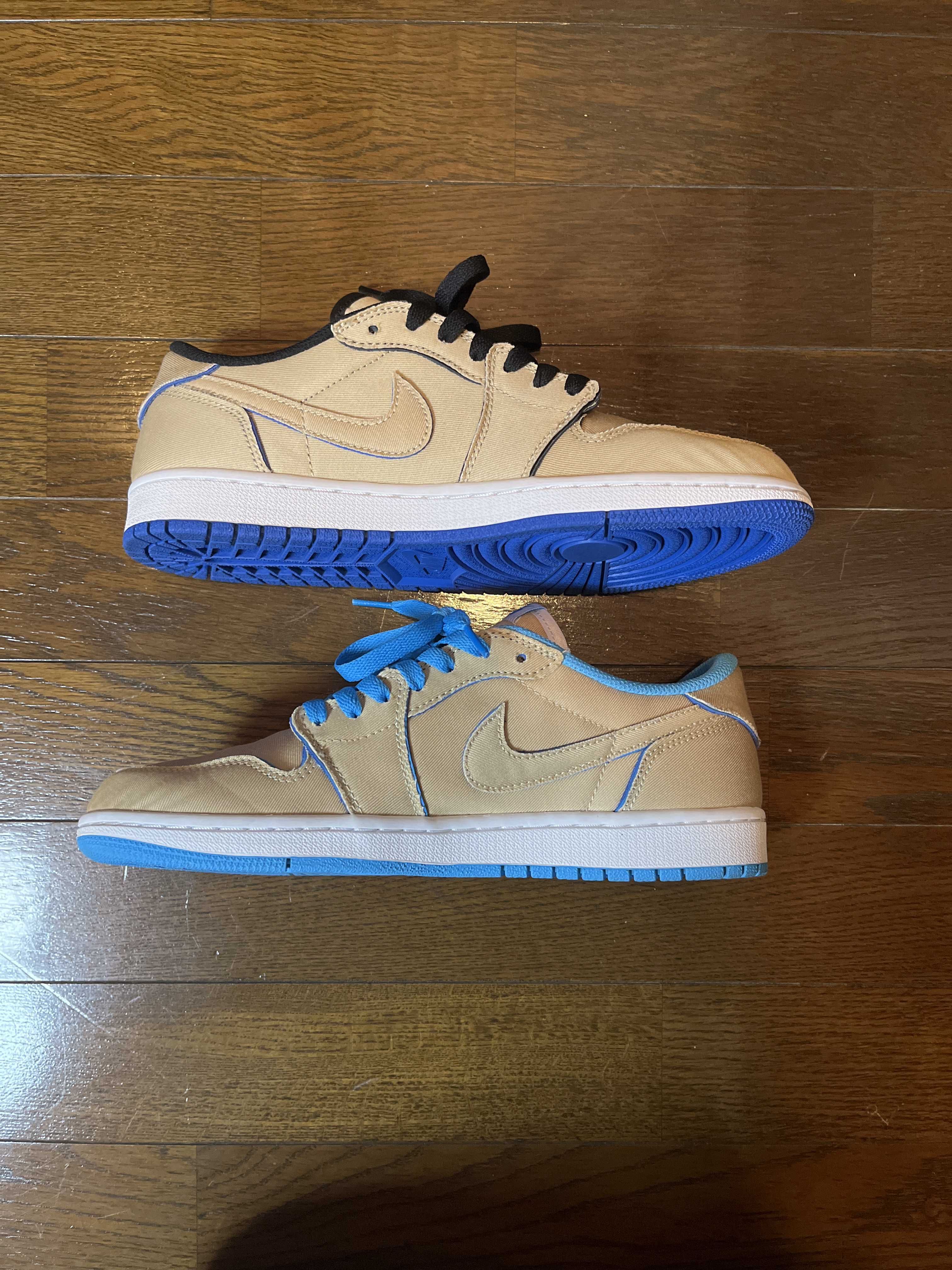 Nike SB Air Jordan 1 Low "Desert Ore/Royal Blue"