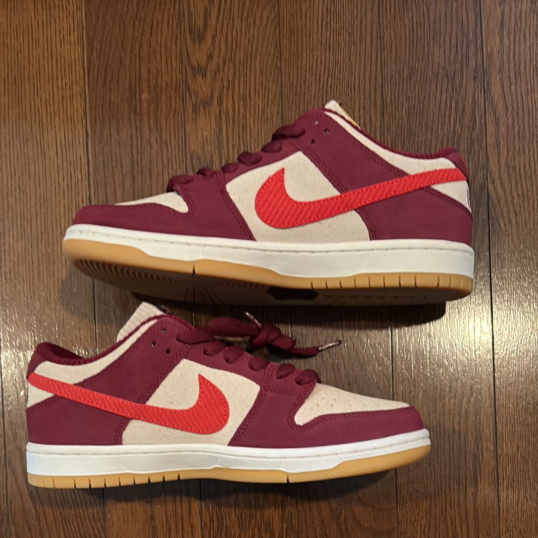 Skate Like a Girl × Nike SB Dunk Low Pro "Dark Beetroot"