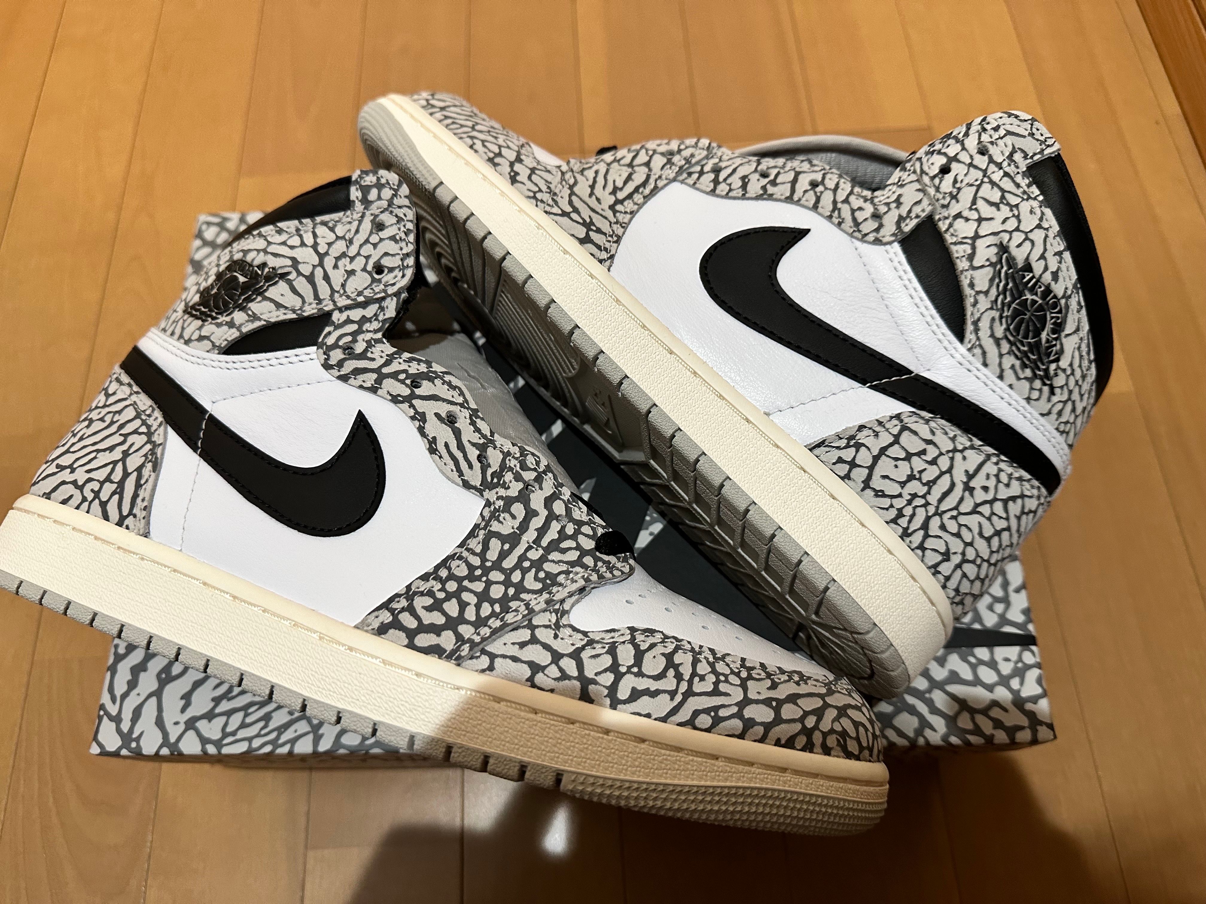 Nike Air Jordan 1 High OG "White Cement/Safari"