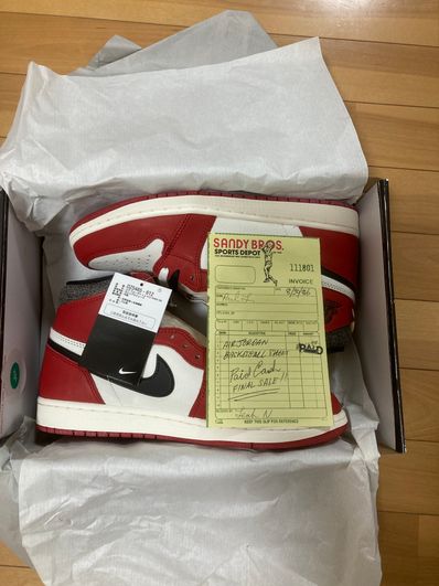 Nike Air Jordan 1 High OG "Lost & Found/Chicago"