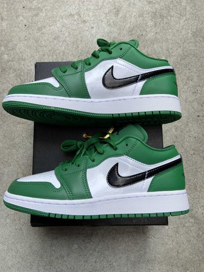 Nike Air Jordan 1 Low "Pine Green/White"