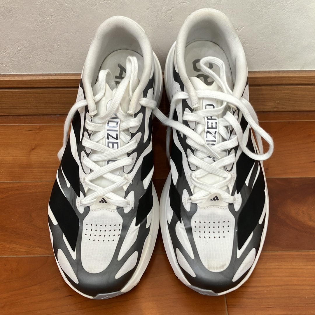 adidas Adizero Evo SL EXO "Cloud White/Core Black/Iron Metallic"