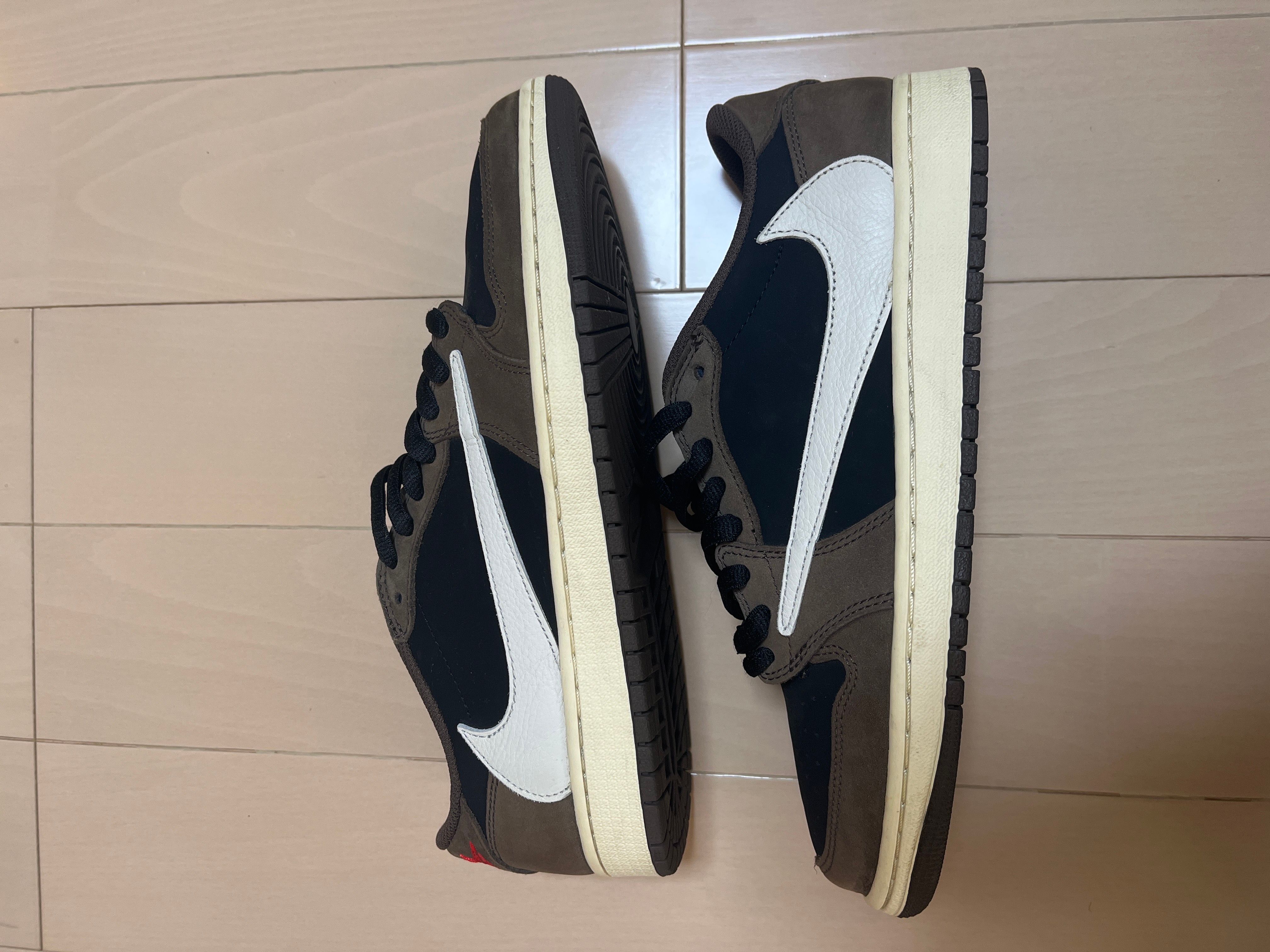 Travis Scott × Nike Air Jordan 1 Low OG SP-T "Black/Dark Mocha"