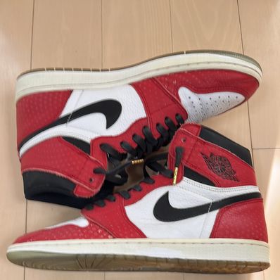 Spiderman × Nike Air Jordan 1 Origin Story "Gym Red/White/Photo Blue/Black"