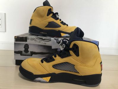 NIKE AIR JORDAN 5 "MICHIGAN"