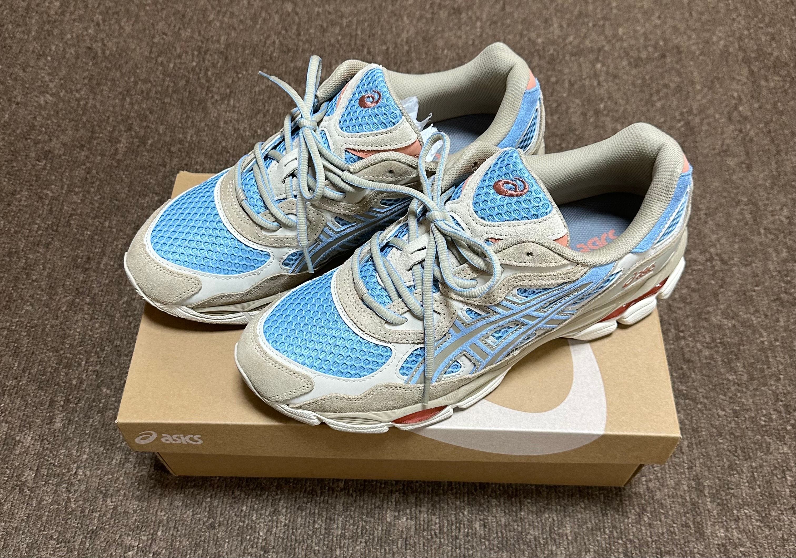 Asics Gel-NYC "Harbor Blue/Wood Crepe"