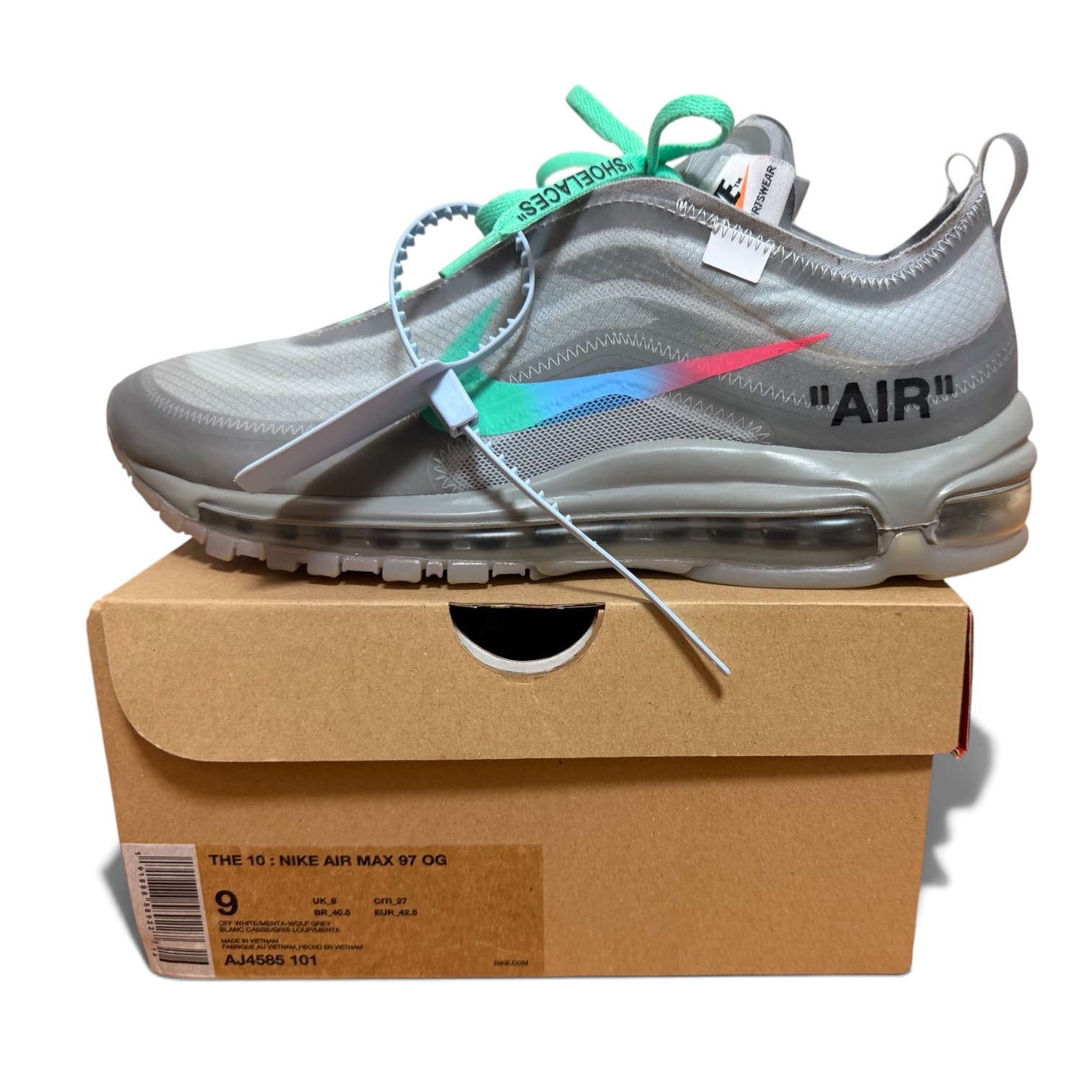 Off-White × Nike Air Max 97 "Grey"