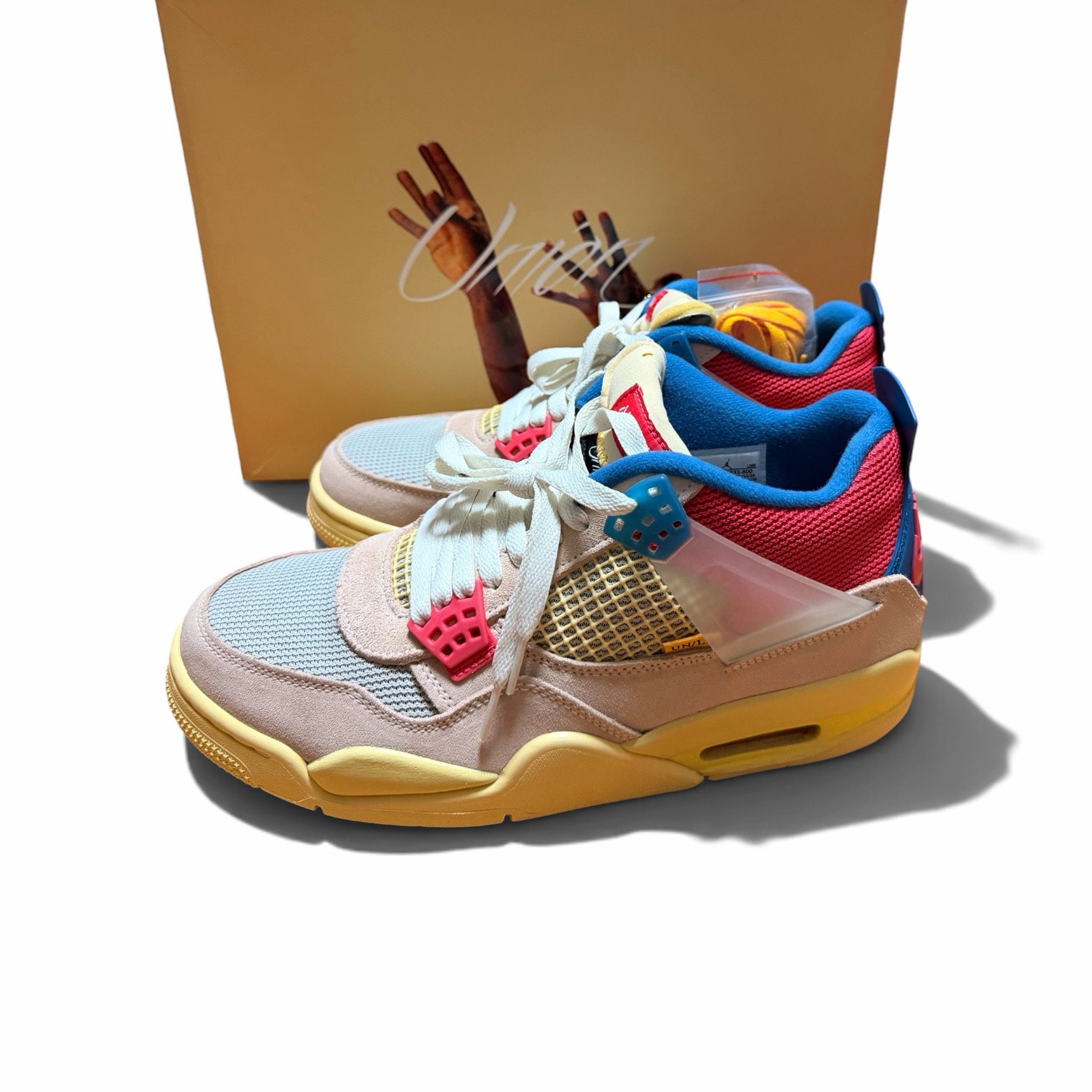 UNION × Nike Air Jordan 4 SP "Guava Ice/Light Fusion Red"