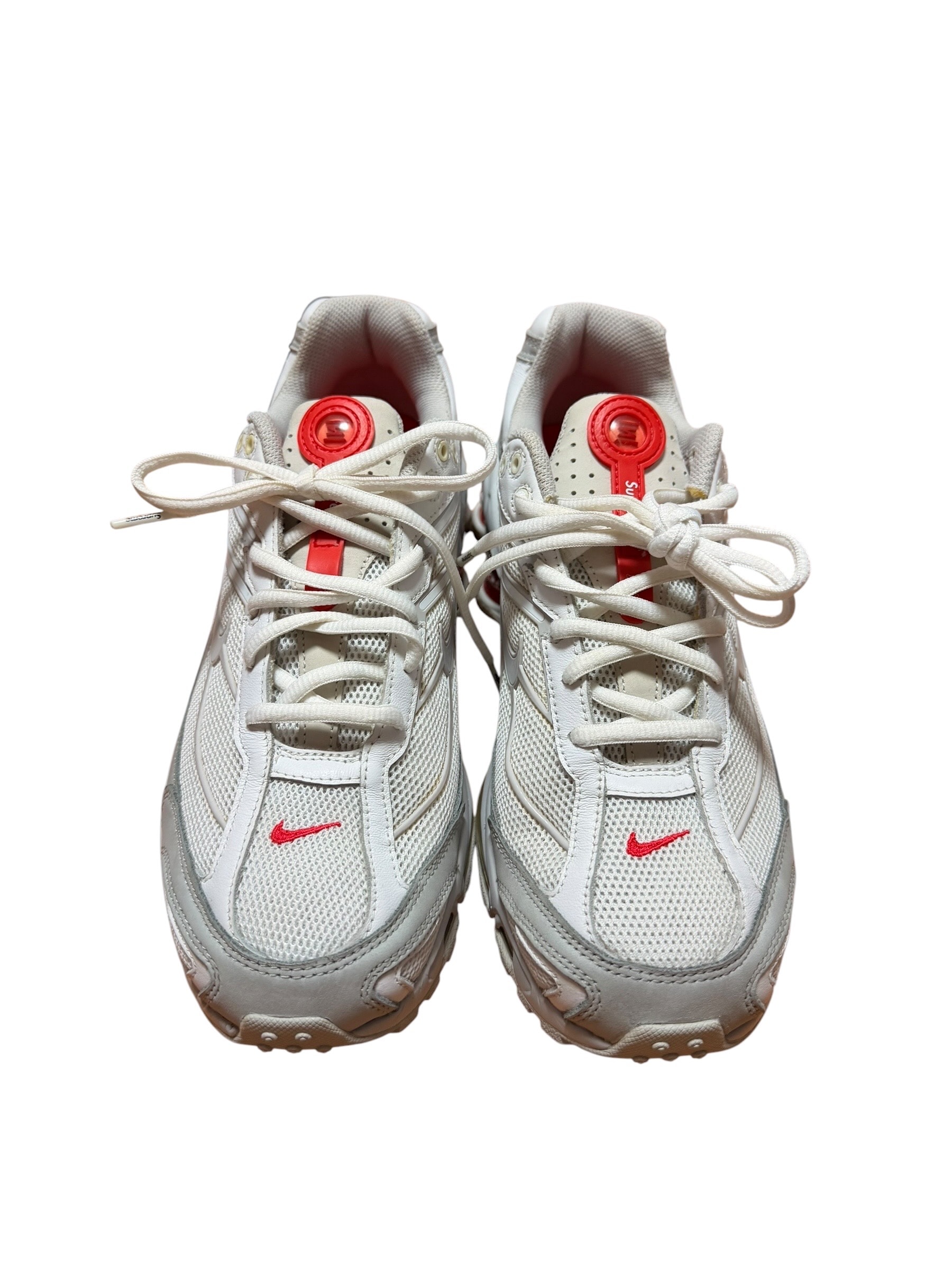 Supreme × Nike Shox Ride 2 "White/Grey Fog/Flat Platinum"
