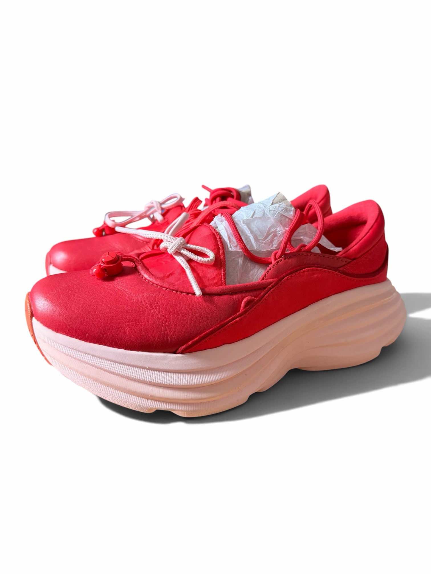 Hoka Women's Bondi Mary Jane "Cerise"