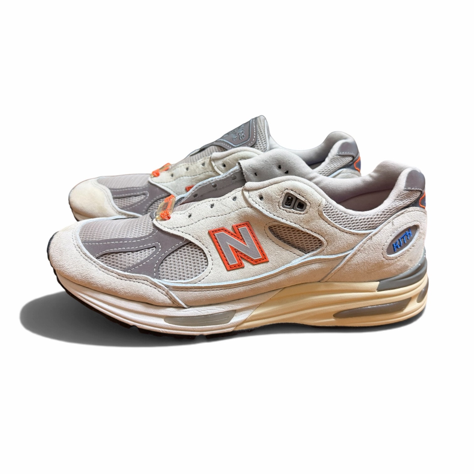 KITH × New Balance 991V2 Madison Square Garden "Antarctica/Beige/Castlerock"
