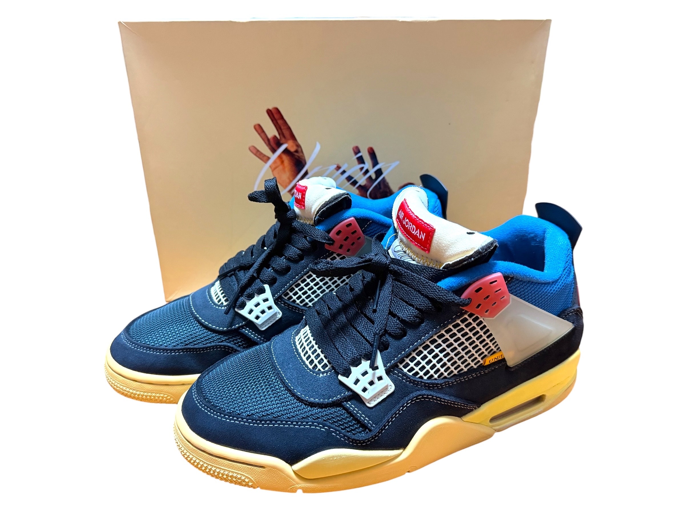 UNION × Nike Air Jordan 4 "Off Noir"