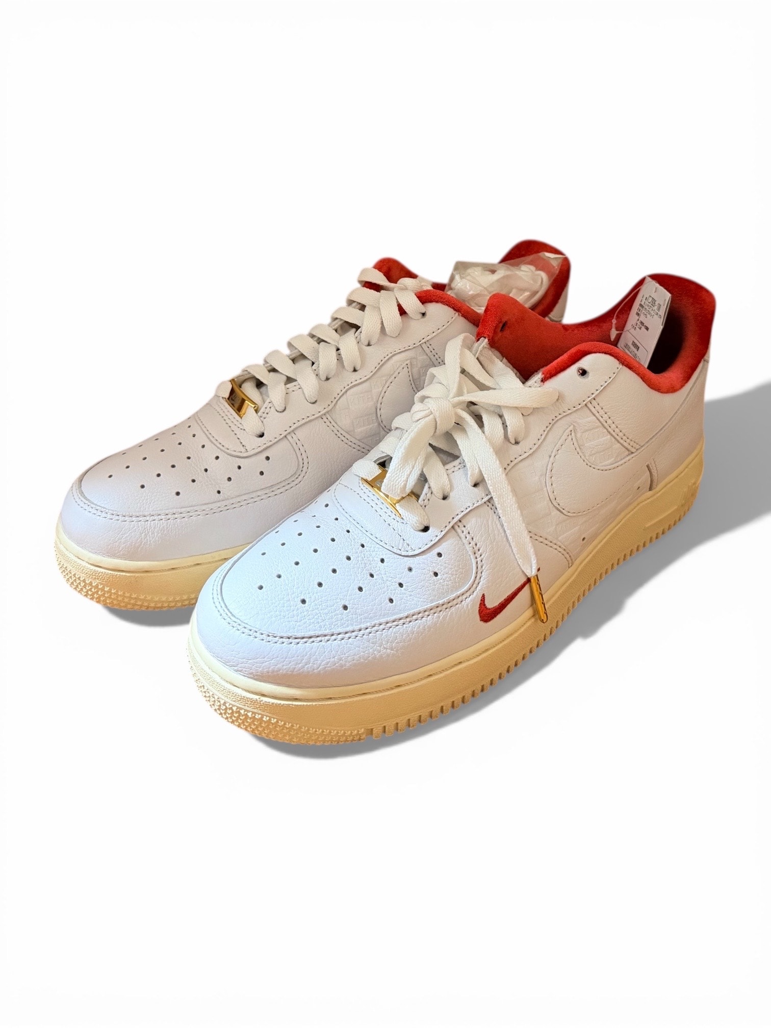 KITH × Nike Air Force 1 Low "White/Red"