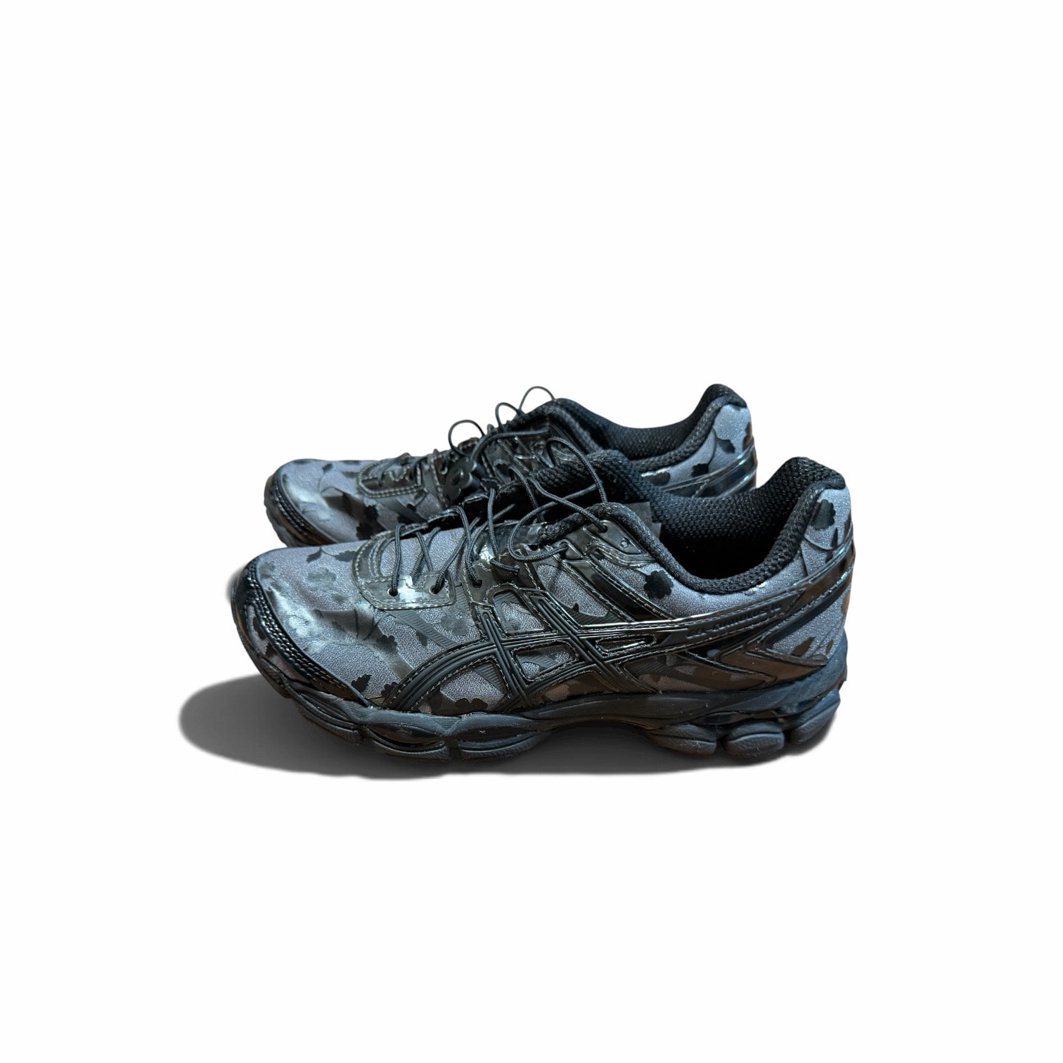 Cecilie Bahnsen × Asics Gel-Cumulus 16 Floral "Black/Black"