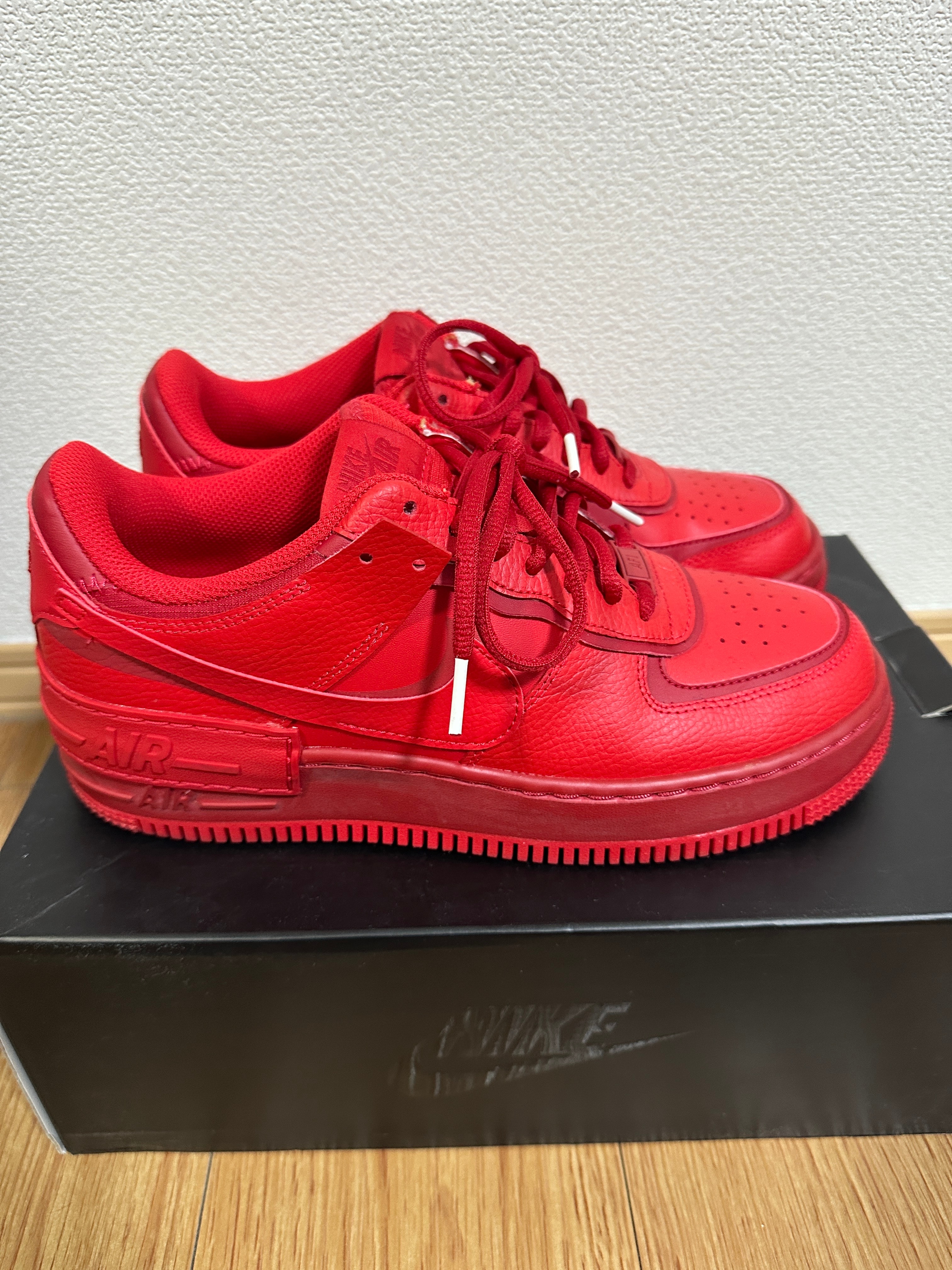 Nike Women's Air Force 1 Low Shadow "Triple Red"