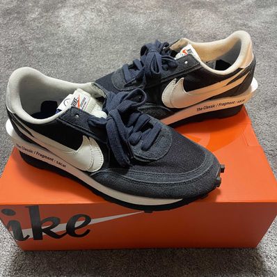 Fragment × sacai × Nike LD Waffle "Blackended Blue"