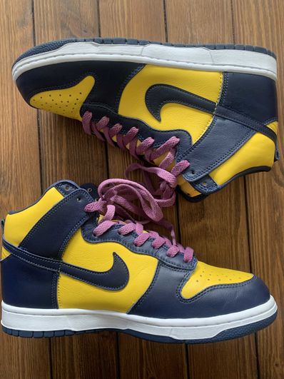 Nike Dunk High "Michigan"