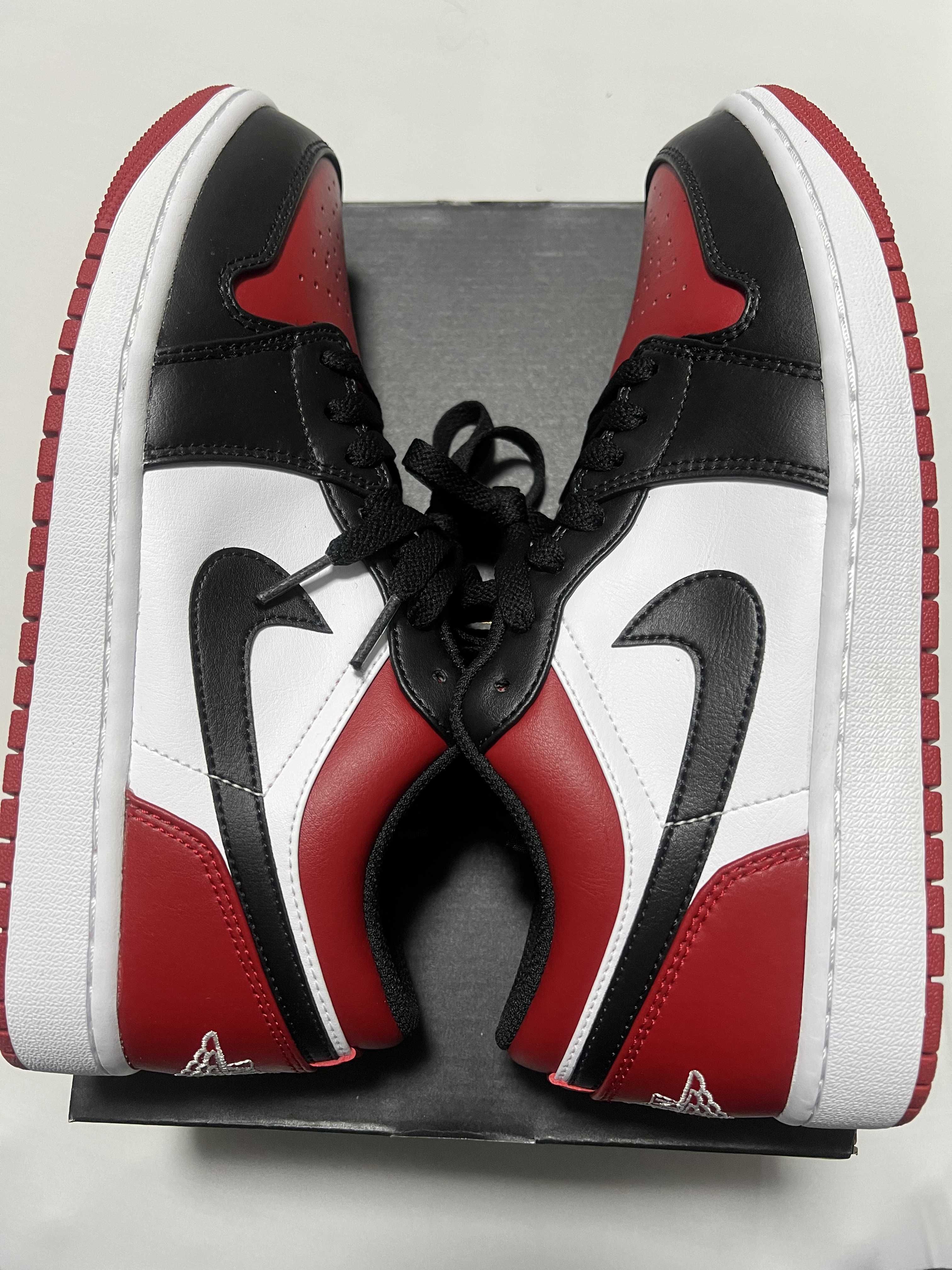 Nike Air Jordan 1 Low "Bred Toe"