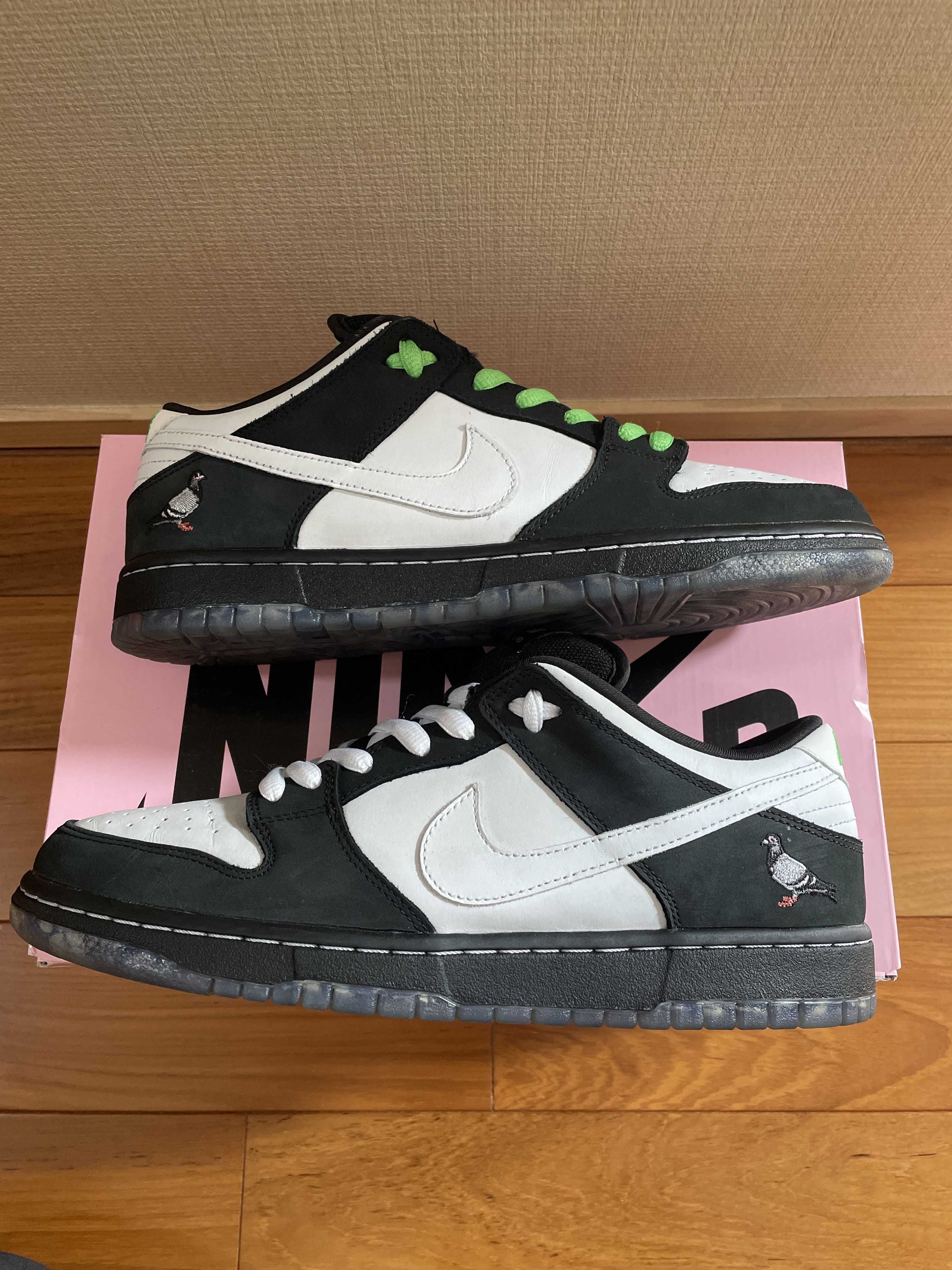 STAPLE × Nike SB Dunk Low "Pigeon Black/White"
