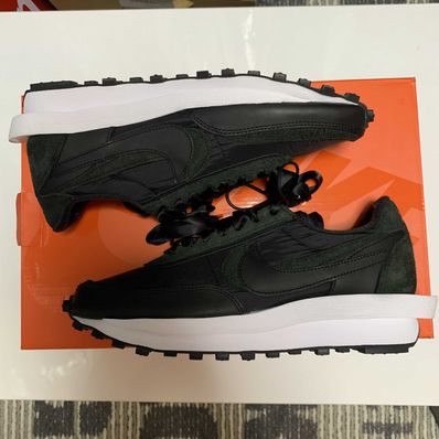 sacai × Nike LDV Waffle "Triple Black"