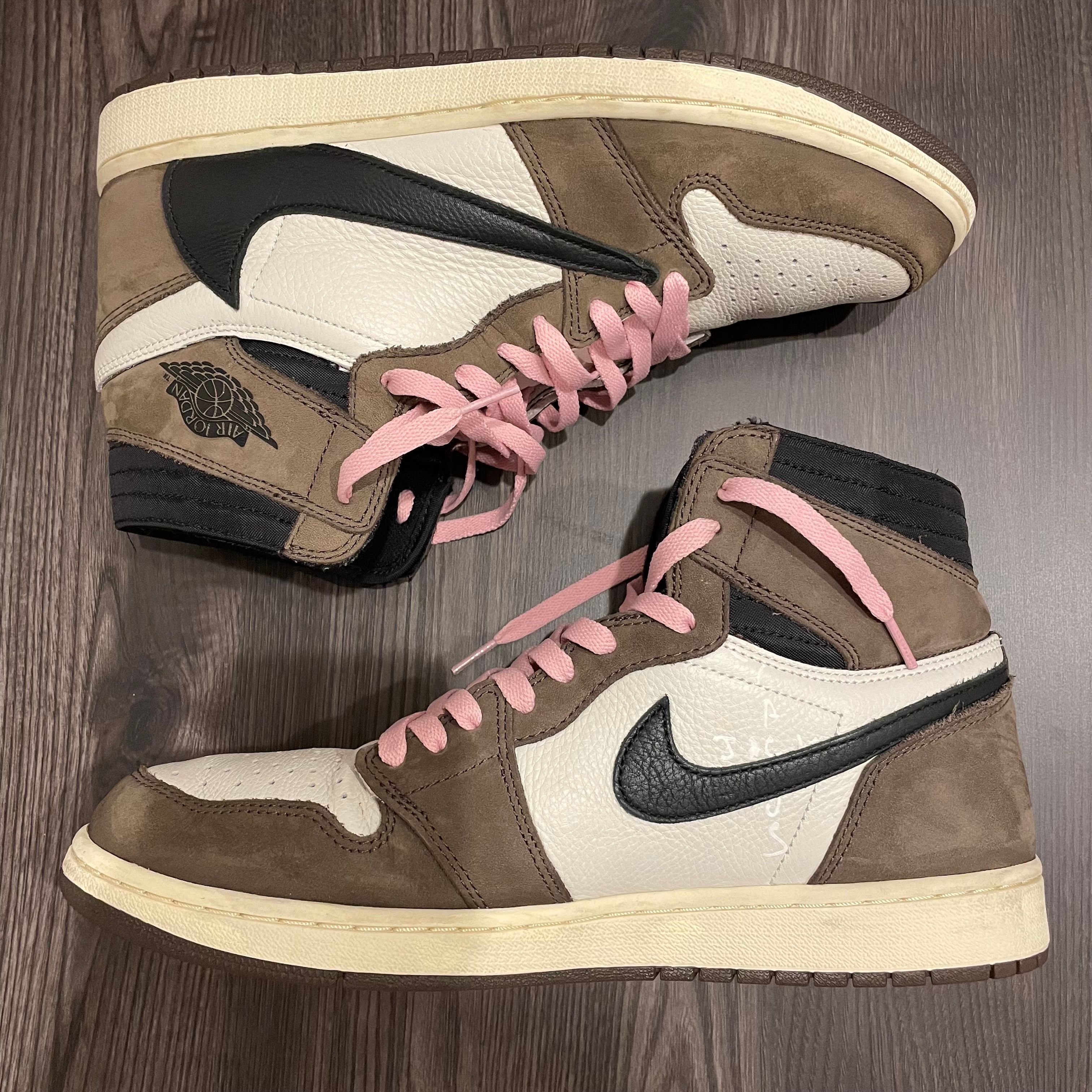 Travis Scott × Nike Air Jordan 1 Retro High OG TS SP "Sail/Dark Mocha"