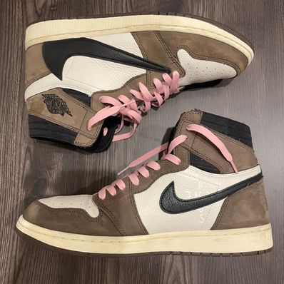 Travis Scott × Nike Air Jordan 1 Retro High OG TS SP "Sail/Dark Mocha"
