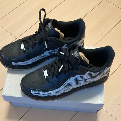 Nike Air Force 1 Low "Black Skeleton"