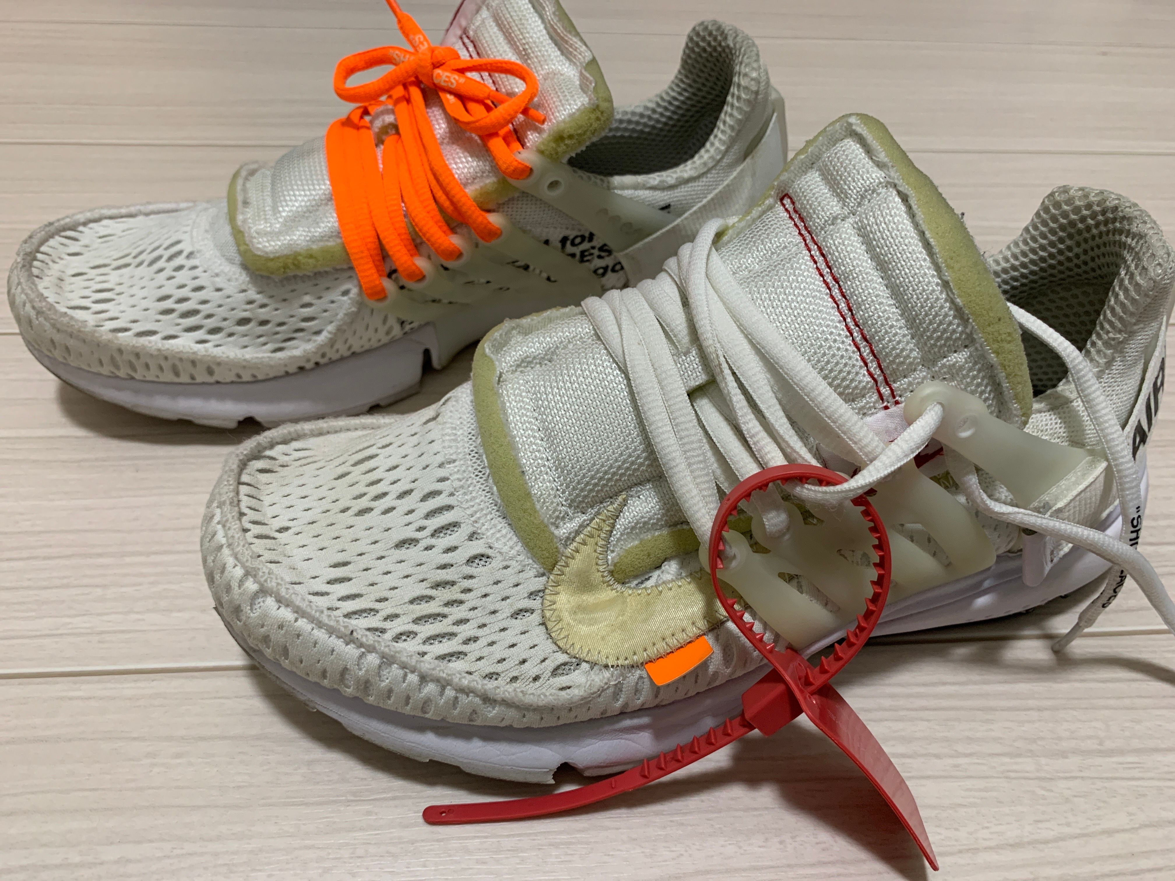 Off-White × Nike Air Presto "White/Black/Cone"