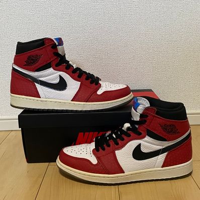 Spiderman × Nike Air Jordan 1 Origin Story "Gym Red/White/Photo Blue/Black"